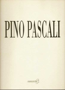 Copertina Catalogo Pino Pascali, giugno 98 Galleria Fuori Centro
